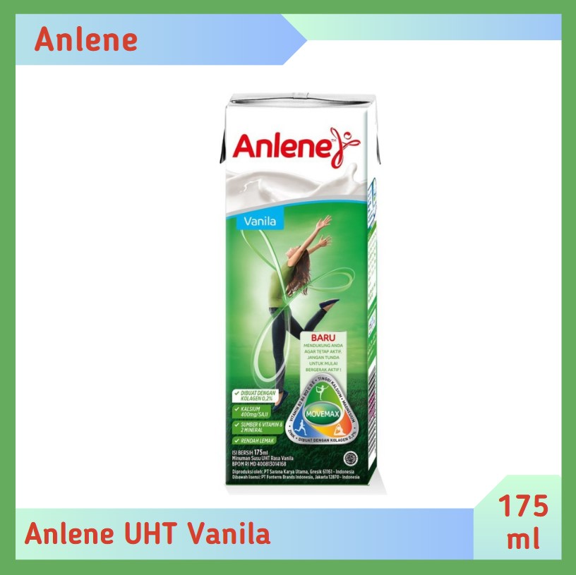 Anlene UHT Vanila 175 ml