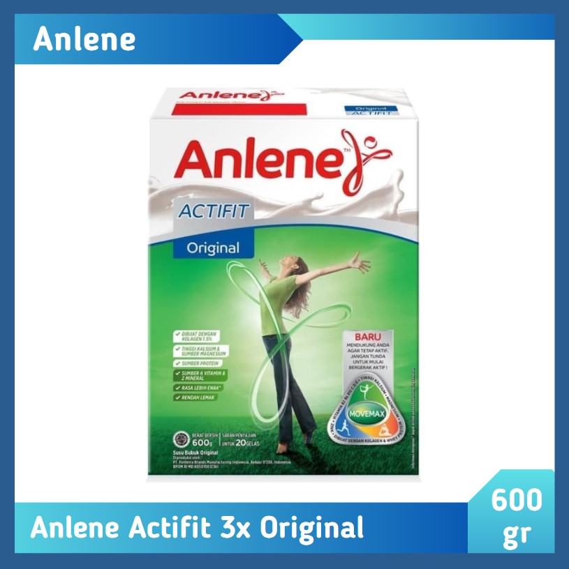 Anlene Actifit 3X Original 600 gr