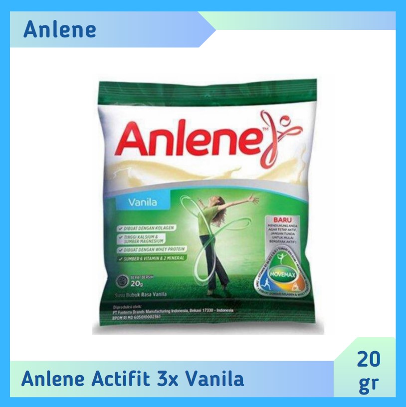 Anlene Actifit 3X Vanila 20 gr