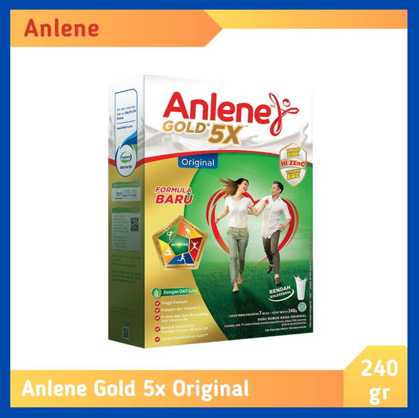 Anlene Gold 5X Original 240 gr