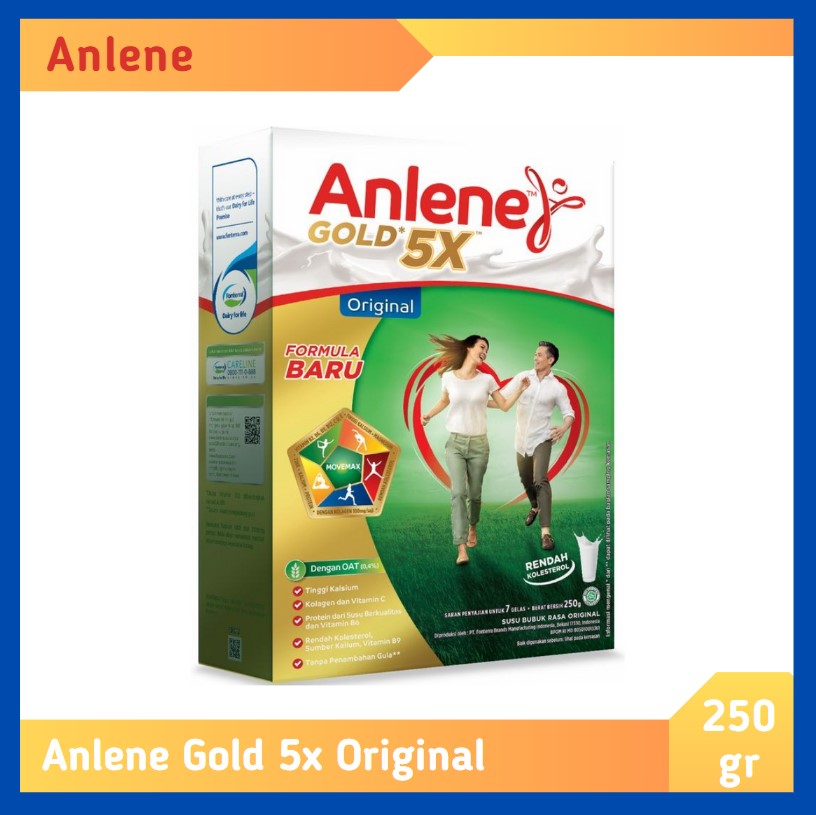Anlene Gold 5X Original 250 gr