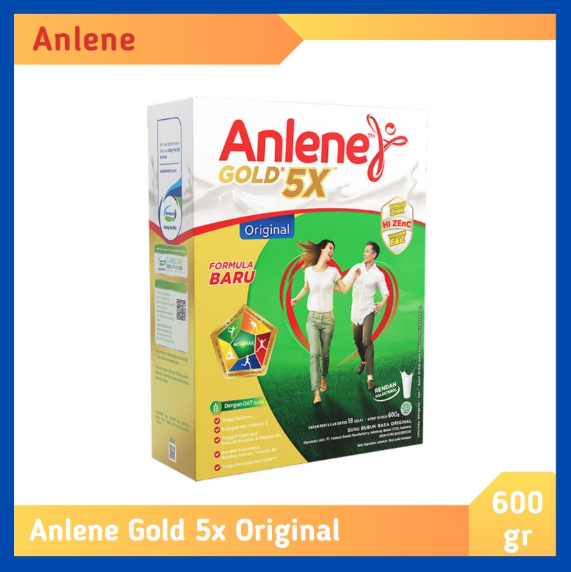 Anlene Gold 5X Original 600 gr