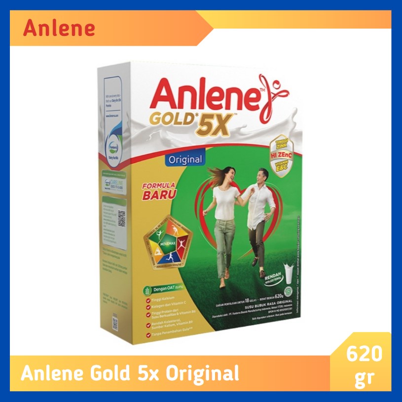 Anlene Gold 5X Original 620 gr