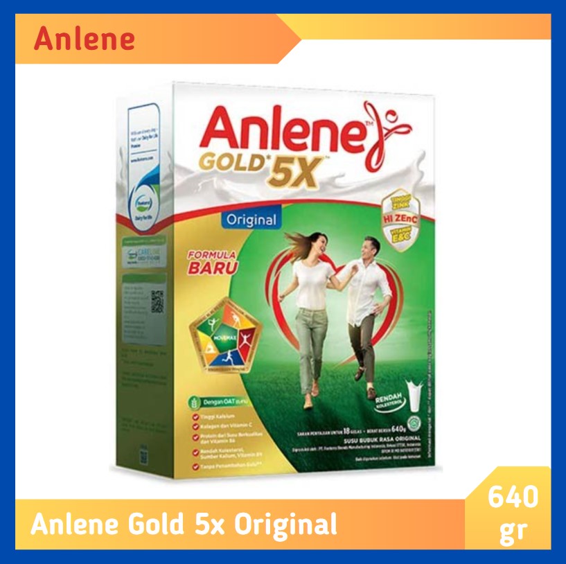 Anlene Gold 5X Original 640 gr