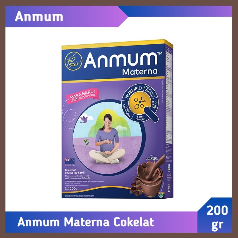 Anmum Materna Cokelat 200 gr