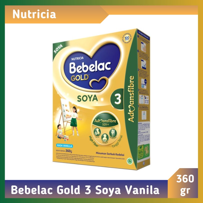 Bebelac 3 Gold Soya Vanila 360 gr