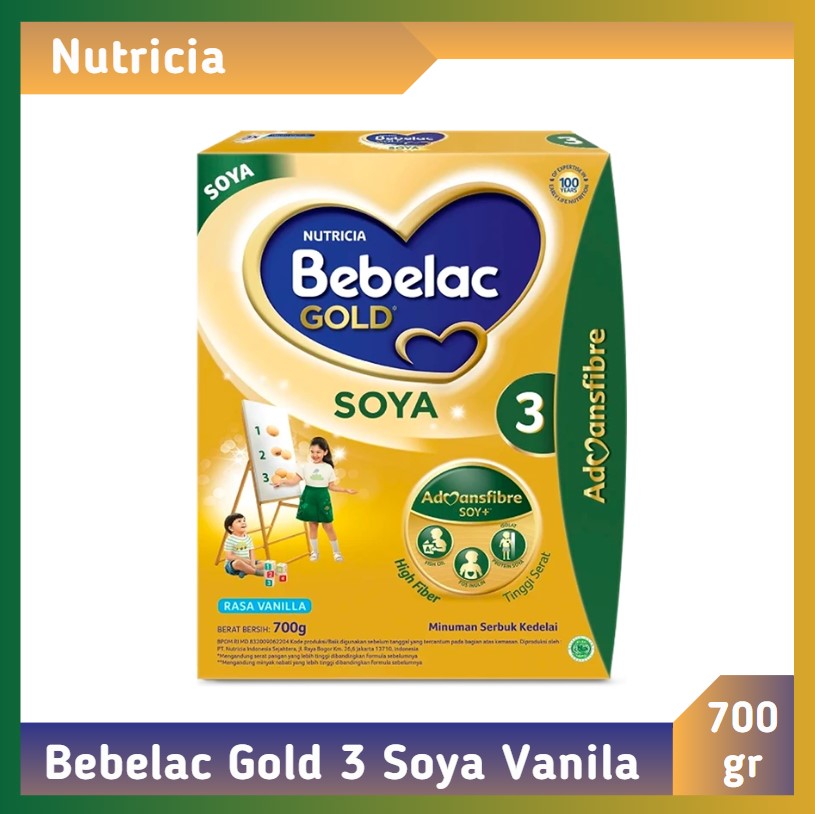 Bebelac 3 Gold Soya Vanila 700 gr