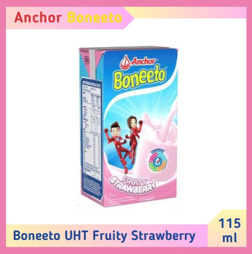 Boneeto UHT Fruity Strawberry 115 ml
