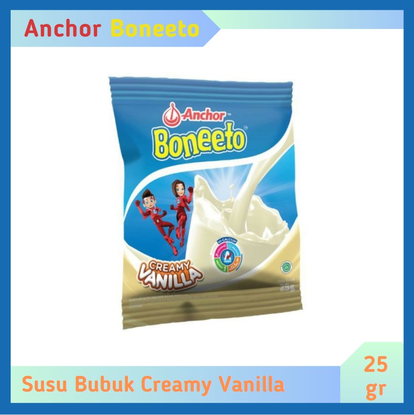 Boneeto Susu Bubuk Creamy Vanilla 25 gr