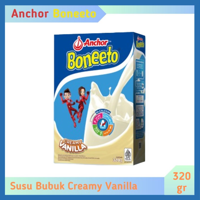 Boneeto Susu Bubuk Creamy Vanilla 320 gr