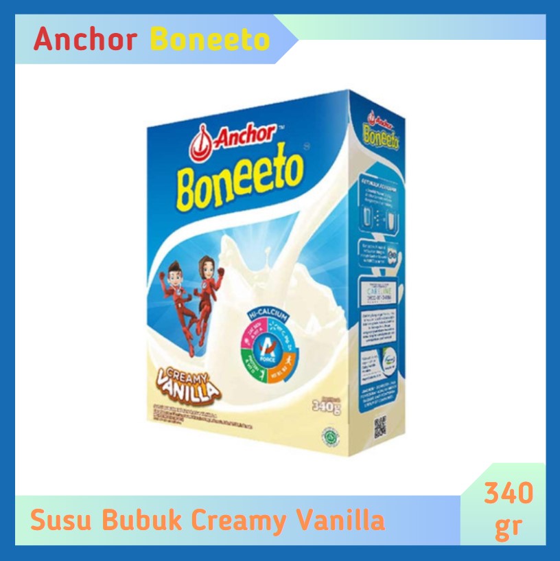 Boneeto Susu Bubuk Creamy Vanilla 340 gr