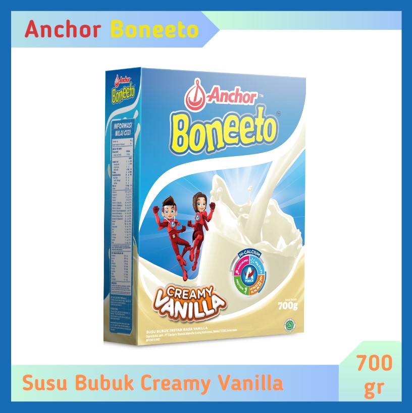 Boneeto Susu Bubuk Creamy Vanilla 700 gr