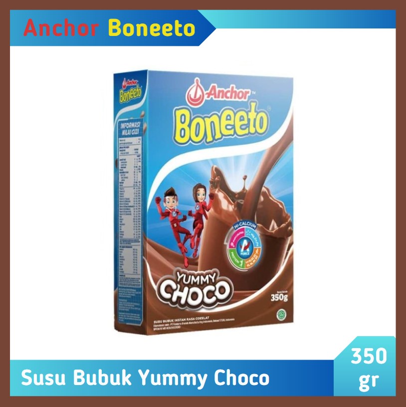 Boneeto Susu Bubuk Yummy Choco 350 gr
