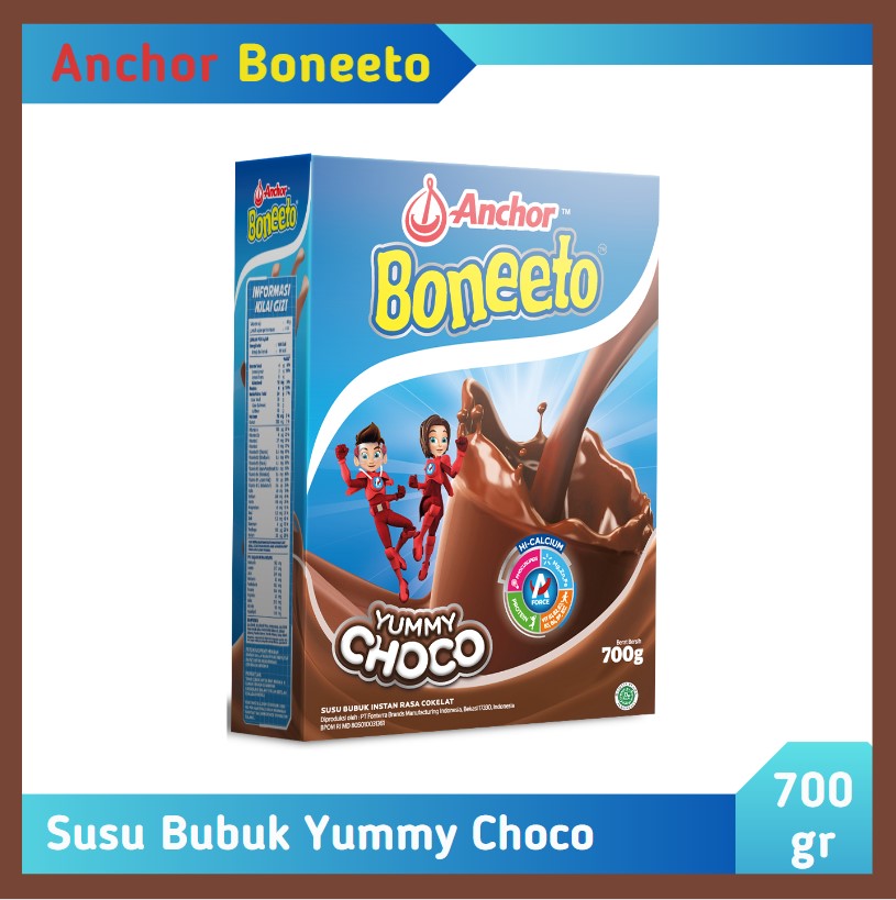 Boneeto Susu Bubuk Yummy Choco 700 gr