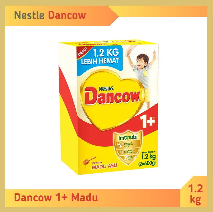 Dancow 1+ Imunutri Madu 1.2 kg