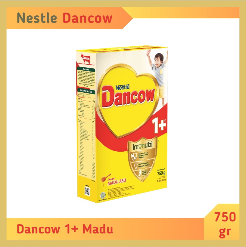 Dancow 1+ Imunutri Madu 750 gr