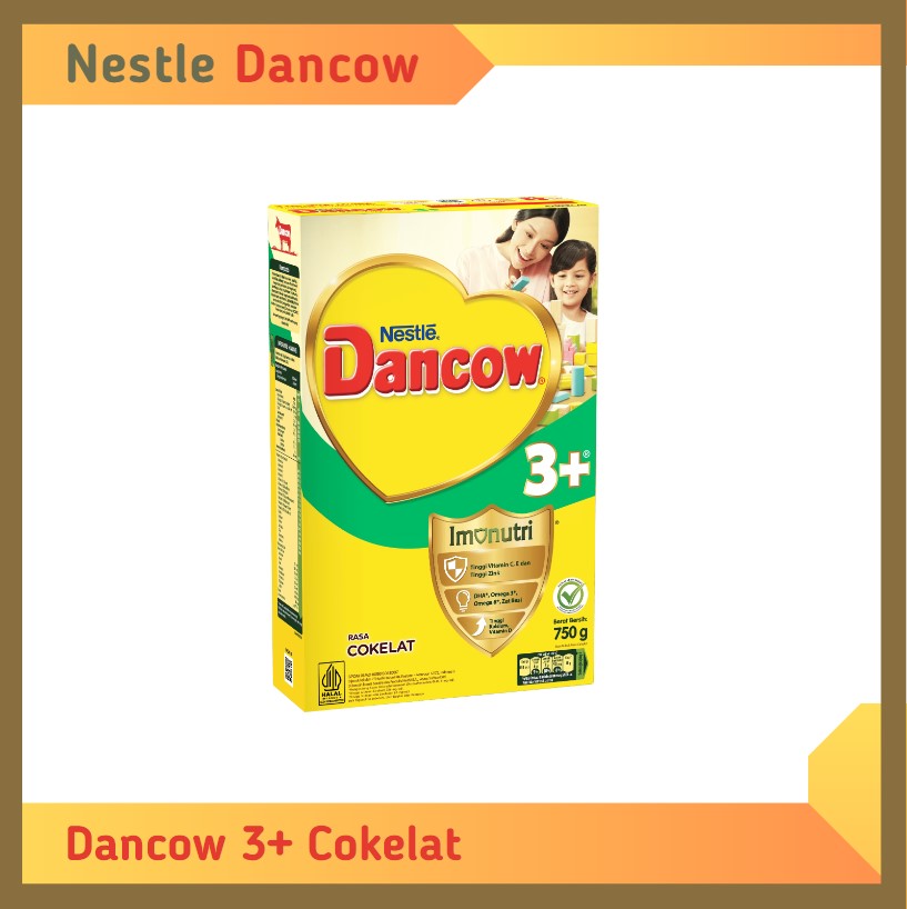 Dancow 3+ Imunutri Cokelat