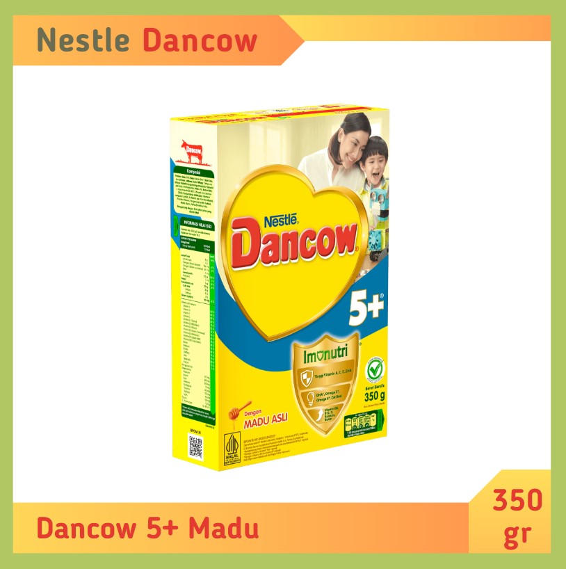 Dancow 5+ Imunutri Madu 350 gr