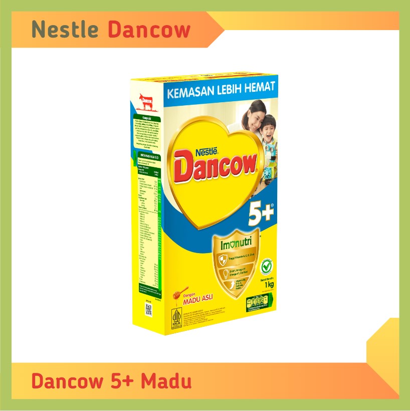Dancow 5+ Imunutri Madu
