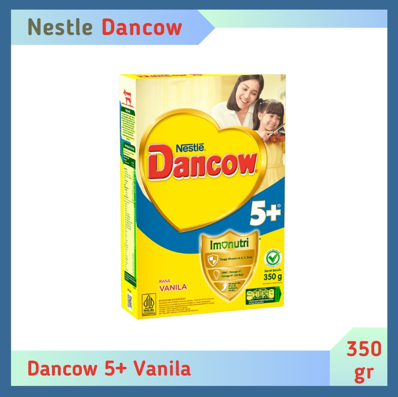 Dancow 5+ Imunutri Vanila 350 gr