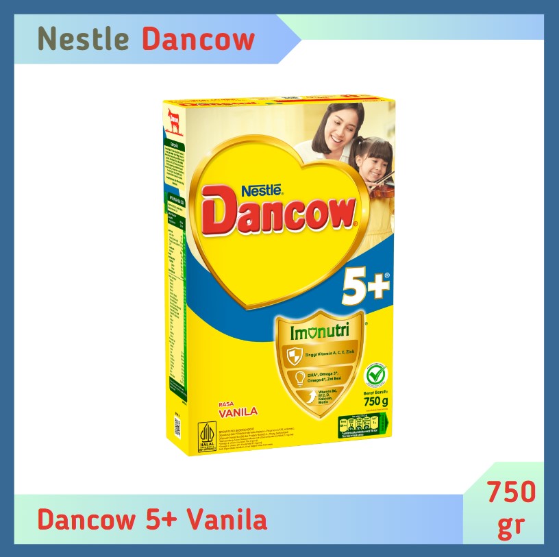 Dancow 5+ Imunutri Vanila 750 gr