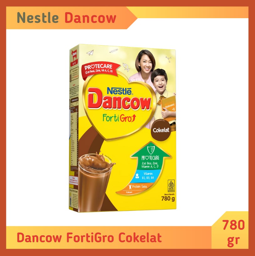 Dancow FortiGro Cokelat 780 gr