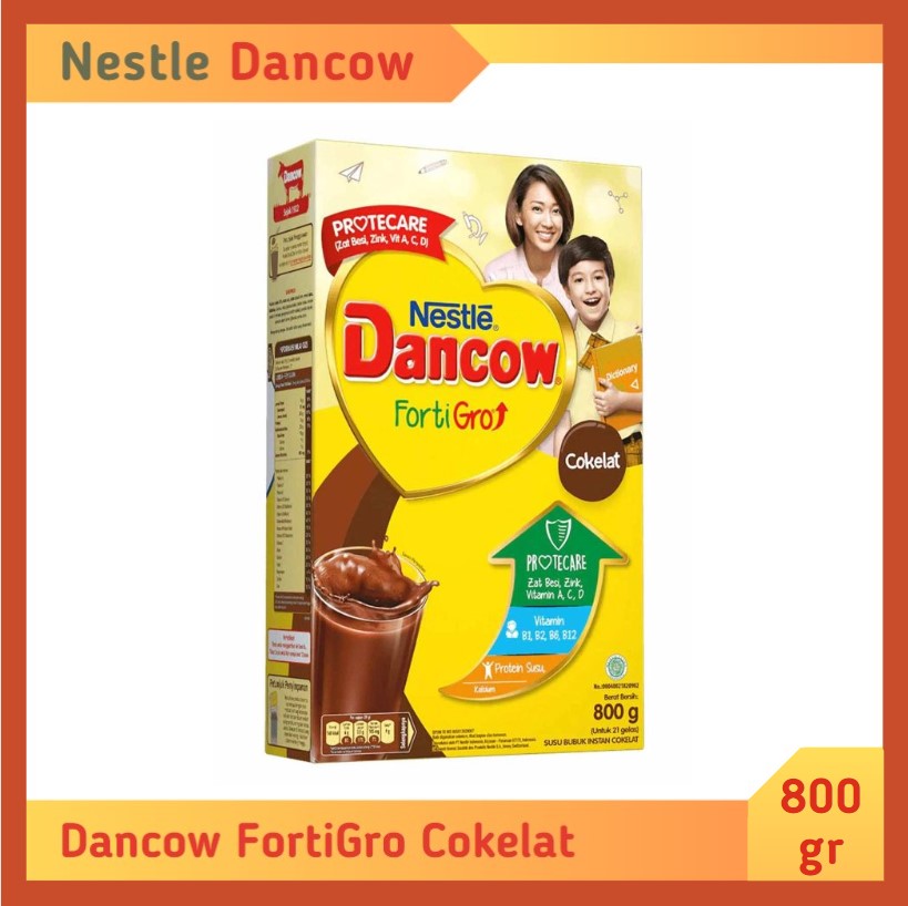 Dancow FortiGro Cokelat 800 gr