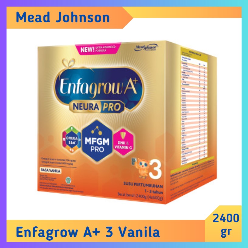 Enfagrow A+ 3 Vanila 2400 gr