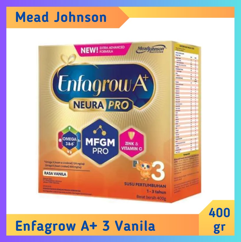 Enfagrow A+ 3 Vanila 400 gr