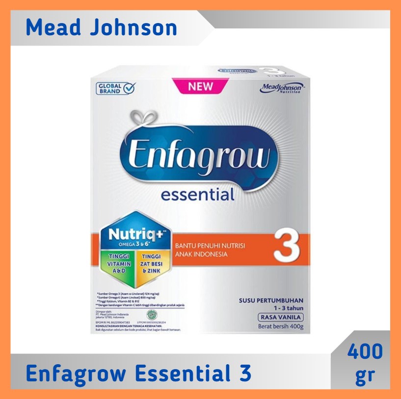 Enfagrow Essential 3 Vanila 400 gr