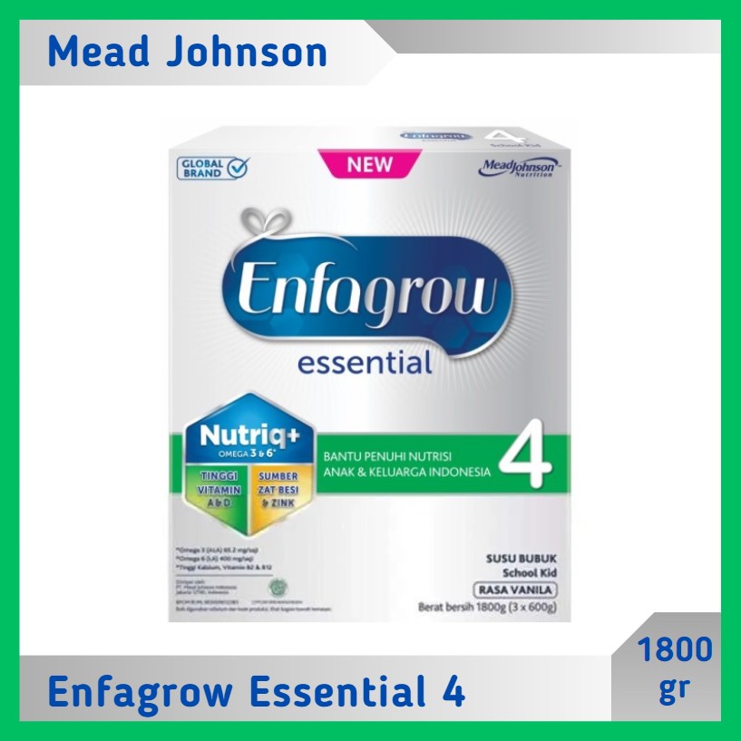 Enfagrow Essential 4 Vanila 1800 gr