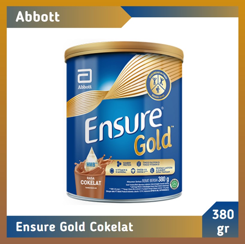 Ensure Gold Cokelat 380 gr