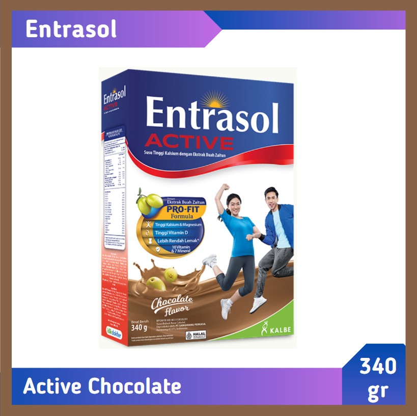 Entrasol Active Chocolate 340 gr