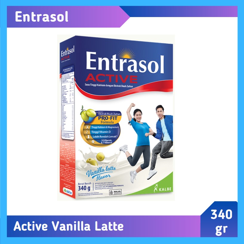 Entrasol Active Vanilla Latte 340 gr