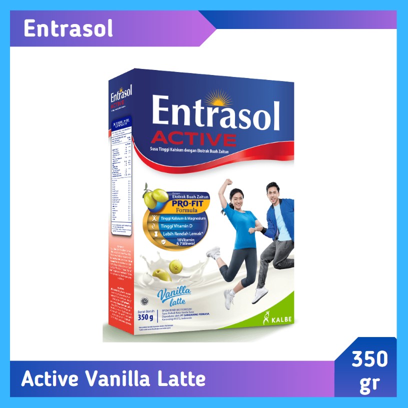 Entrasol Active Vanilla Latte 350 gr