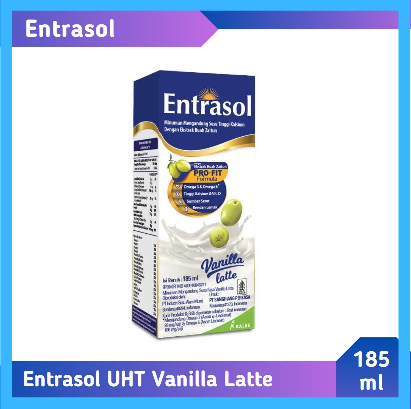 Entrasol RTD Vanilla Latte 185 ml