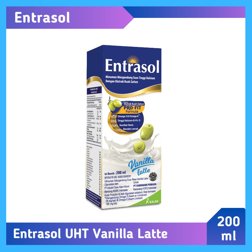 Entrasol RTD Vanilla Latte 200 ml
