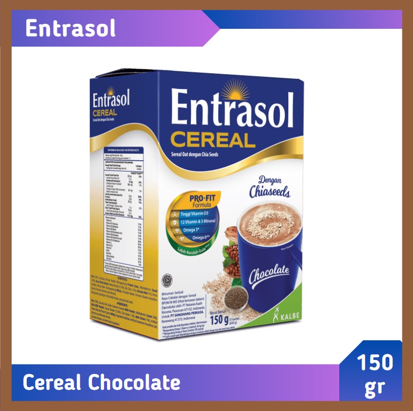 Entrasol Cereal Chocolate 150 gr