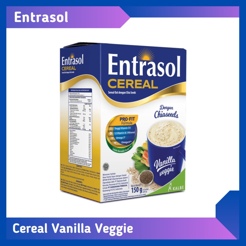 Entrasol Cereal Vanilla Veggie