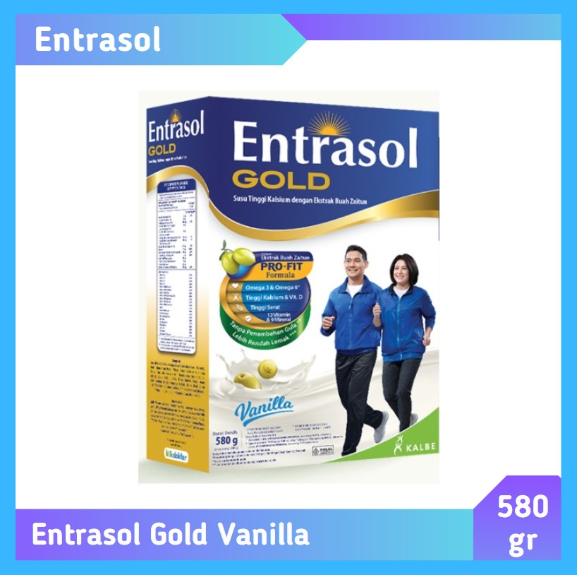 Entrasol Gold Vanilla 580 gr