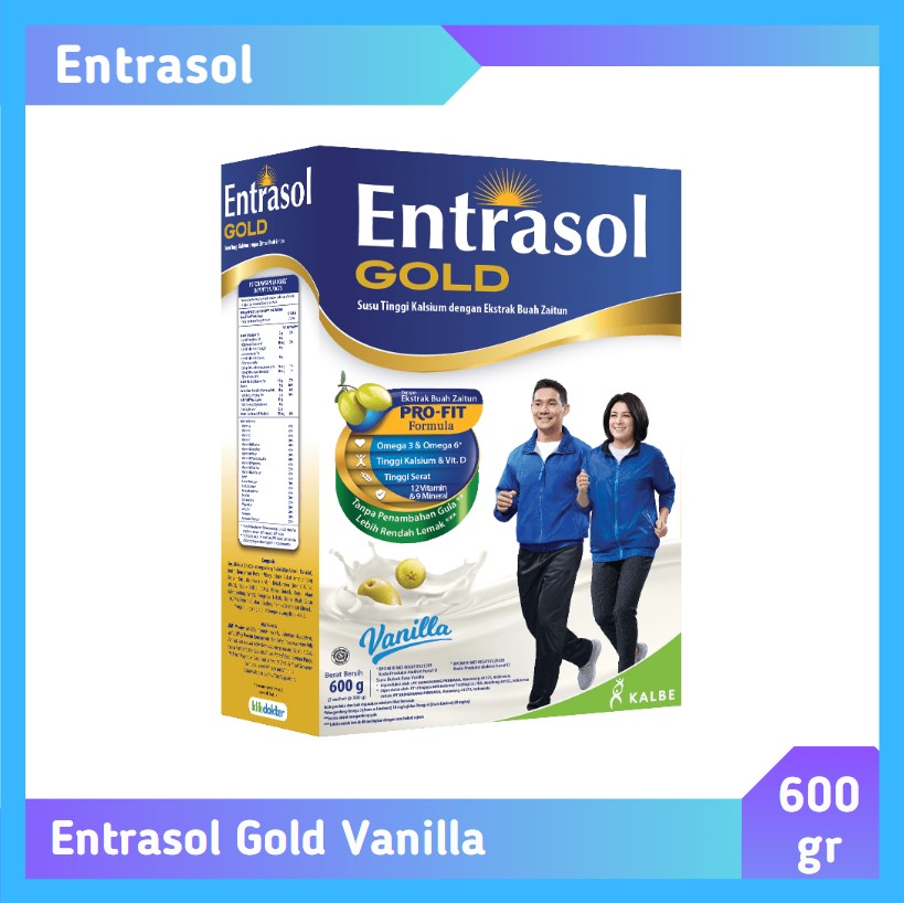 Entrasol Gold Vanilla 600 gr