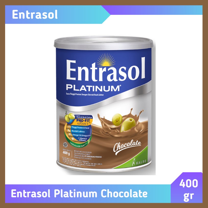 Entrasol Platinum Chocolate 400 gr