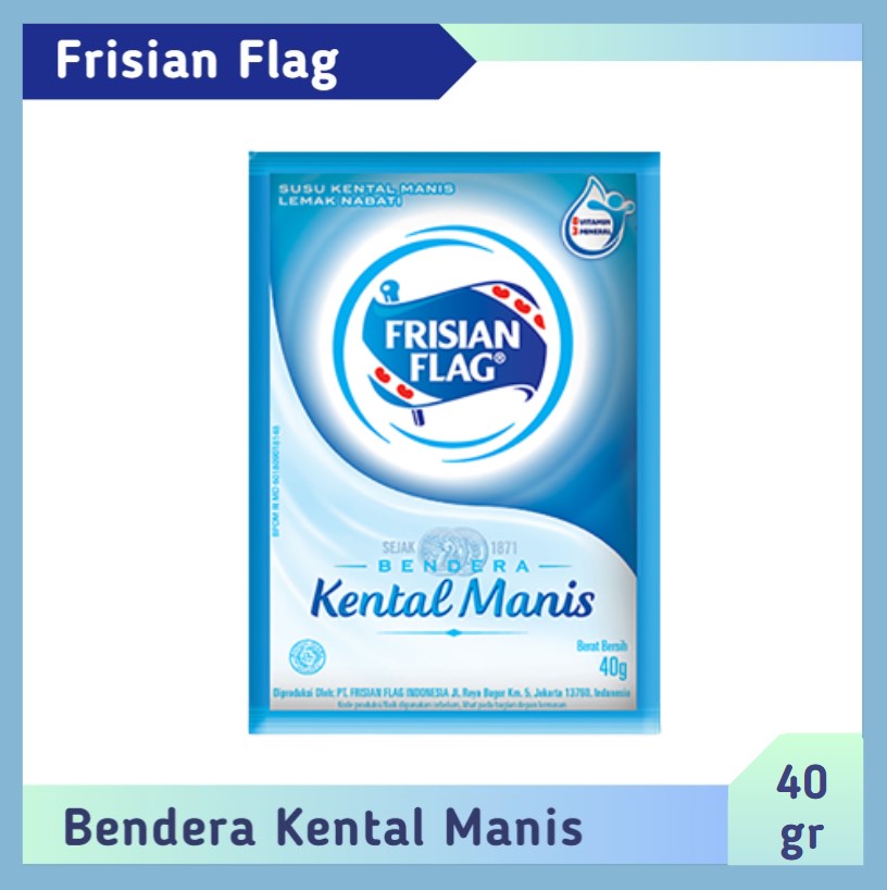 Frisian Flag Bendera Kental Manis 40 gr