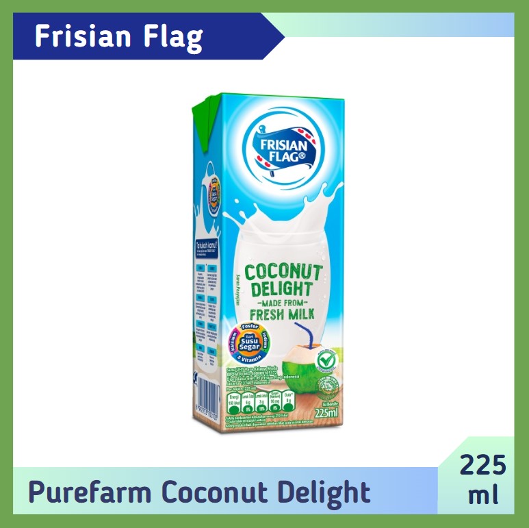 Frisian Flag PureFarm Coconut Delight 225 ml