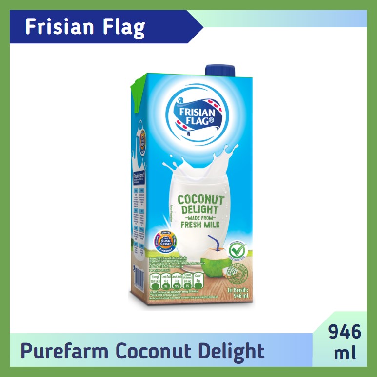 Frisian Flag PureFarm Coconut Delight 946 ml