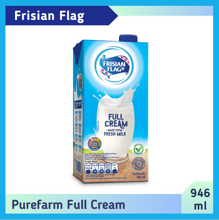 Frisian Flag PureFarm Full Cream 946 ml