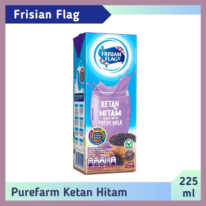 Frisian Flag PureFarm Ketan Hitam 225 ml