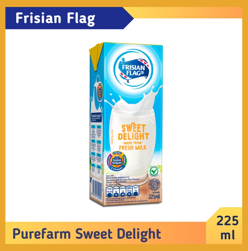 Frisian Flag PureFarm Sweet Delight 225 ml