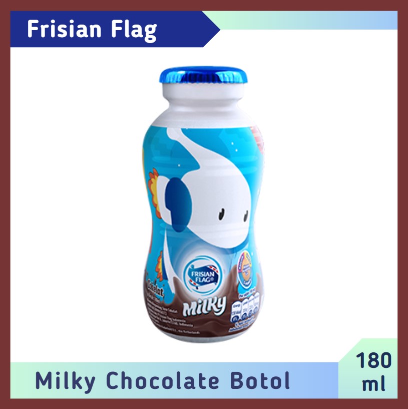 Frisian Flag Milky Cokelat botol 180 ml