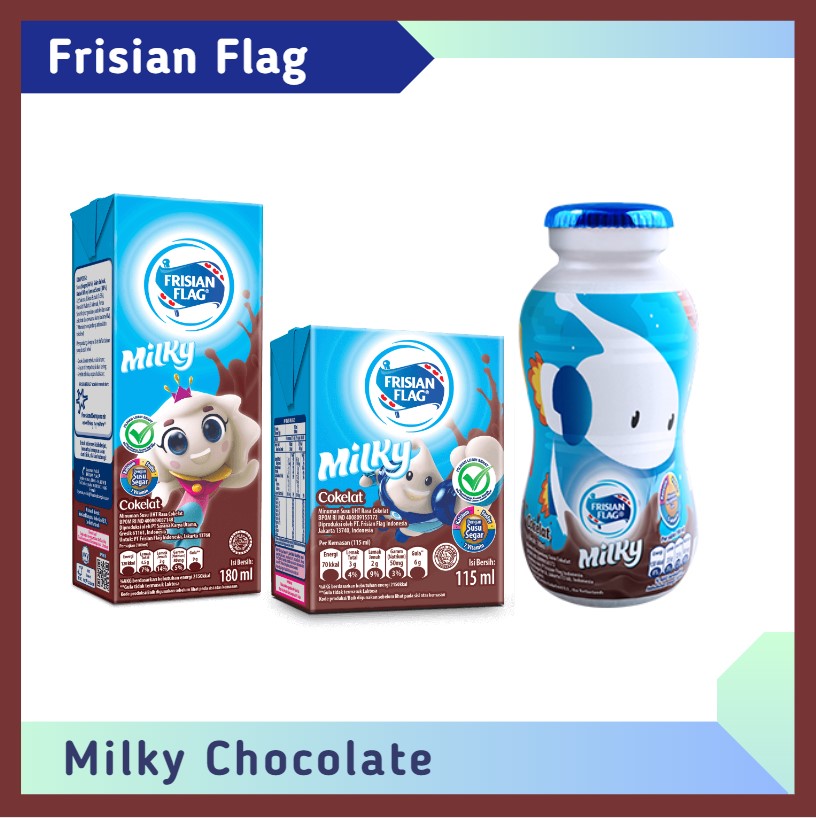 Frisian Flag Milky Cokelat